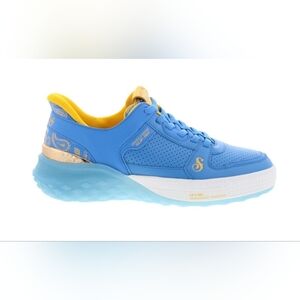 Skechers Vibrant Blue and Yellow Sneakers